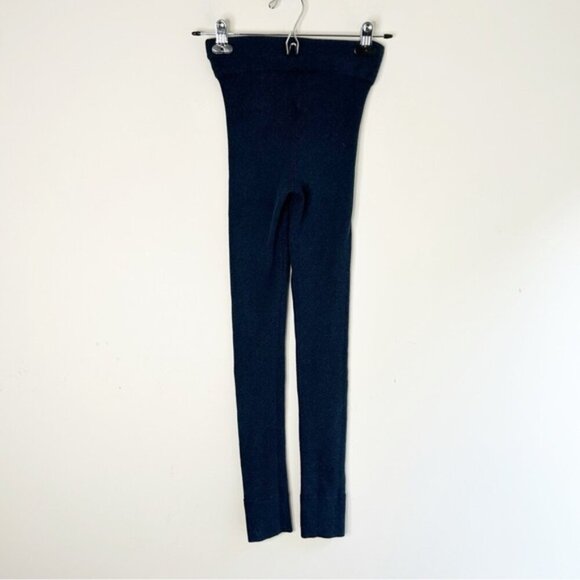 Aritzia Tna Women's Knit Leggings Y2k 2000s Navy Blue Size Small Cozy Neutral - Picture 10 of 14